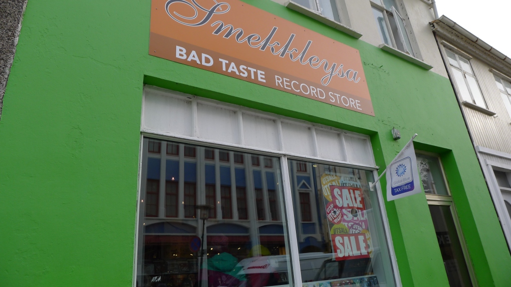 Smekkleysa - one of the best record stores in Reykjavik