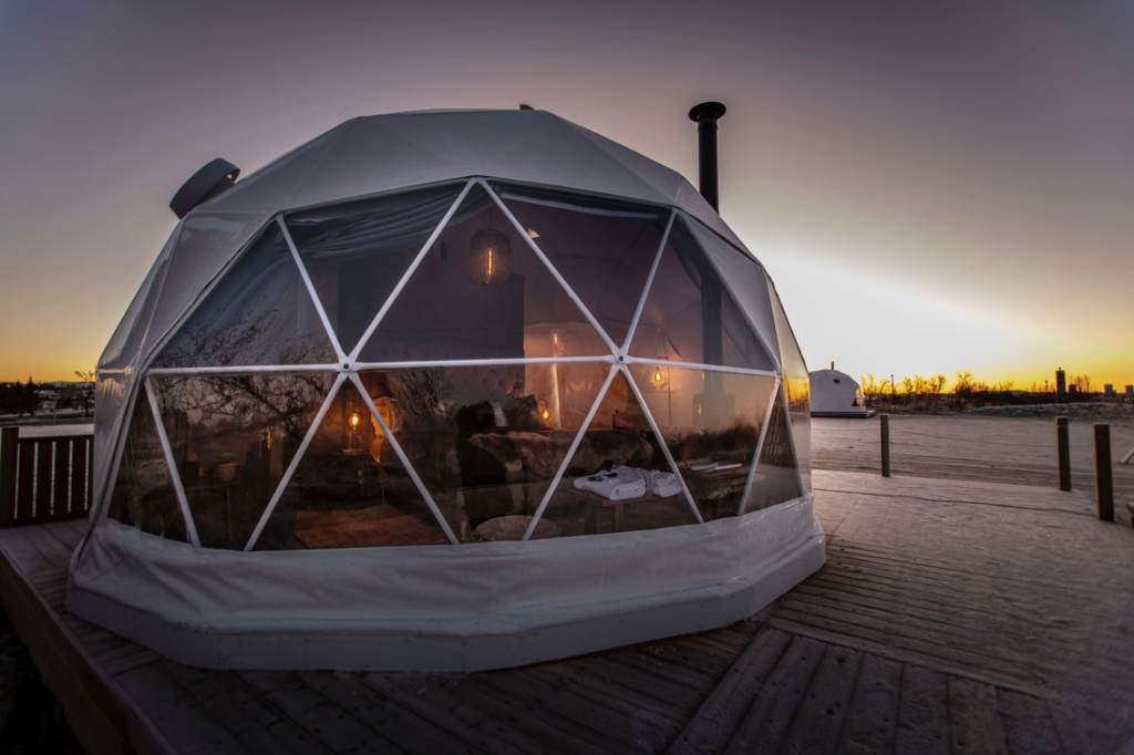 In Reykjavik domes you will wake up with a stunning view on Icelandic landscape closely in touch with nature